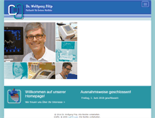 Tablet Screenshot of dr-filip.at